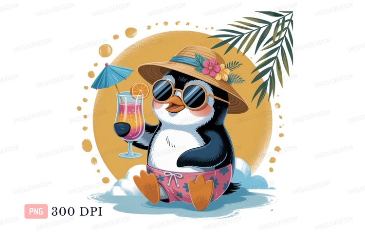 Penguin Clipart Image 16