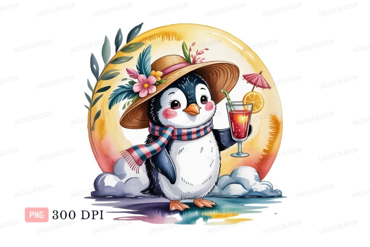 Penguin Clipart Image 15
