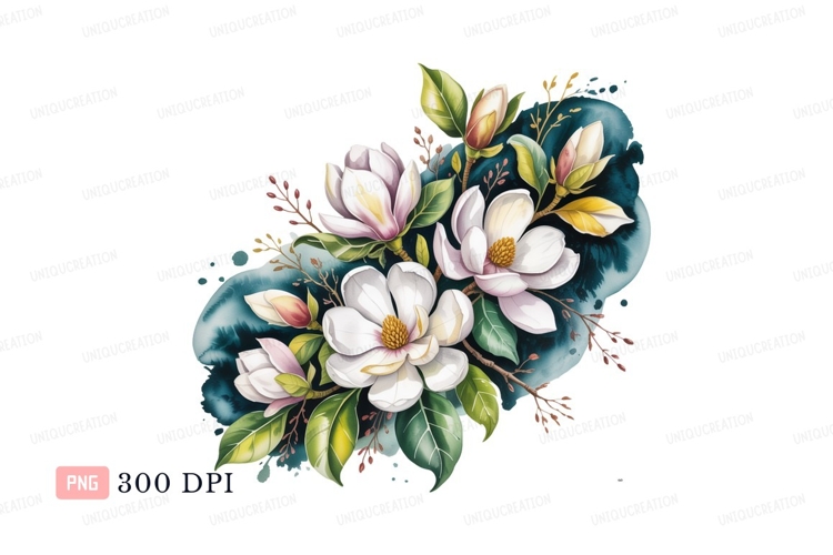 Magnolia Clipart Image 3