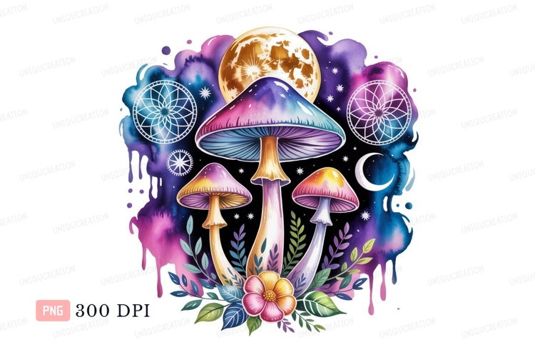 Mushrooms Clipart Image 21