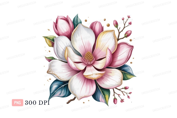 Magnolia Clipart Image 2