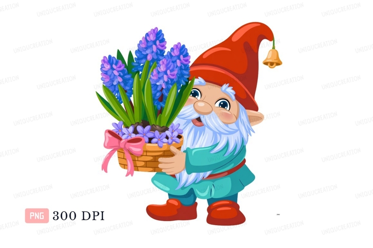 Blue Flowers Clipart Image 20