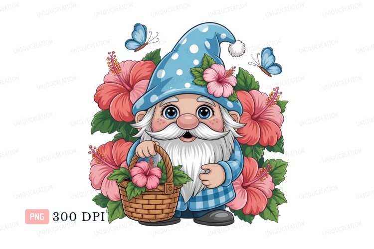 Blue Flowers Clipart Image 13
