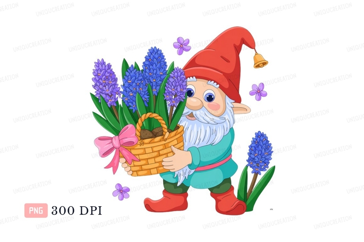 Blue Flowers Clipart Image 19