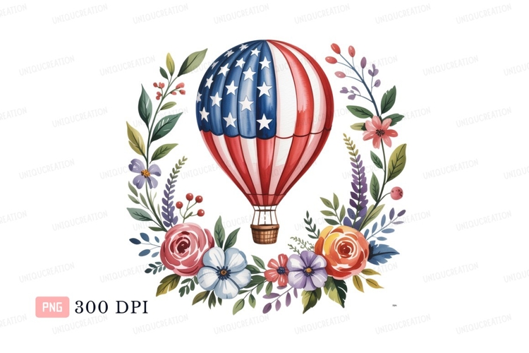 Hot Air Balloon Clipart Image 21