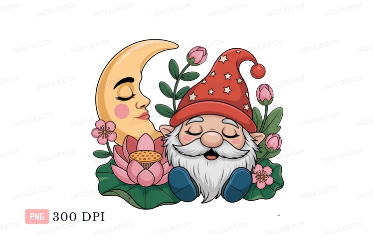 Lotus Flower Clipart Image 8