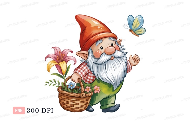 Gnome Clipart Image 7