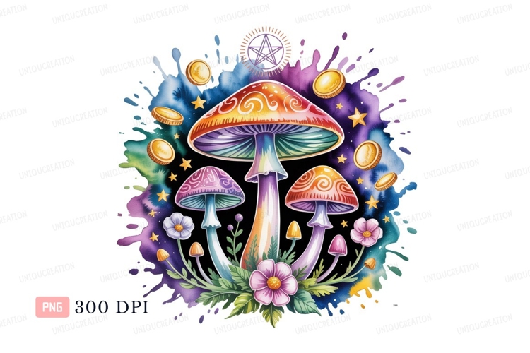 Mushrooms Clipart Image 20
