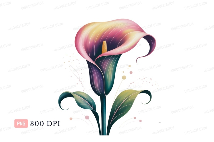 Flower Stem Clipart Image 2