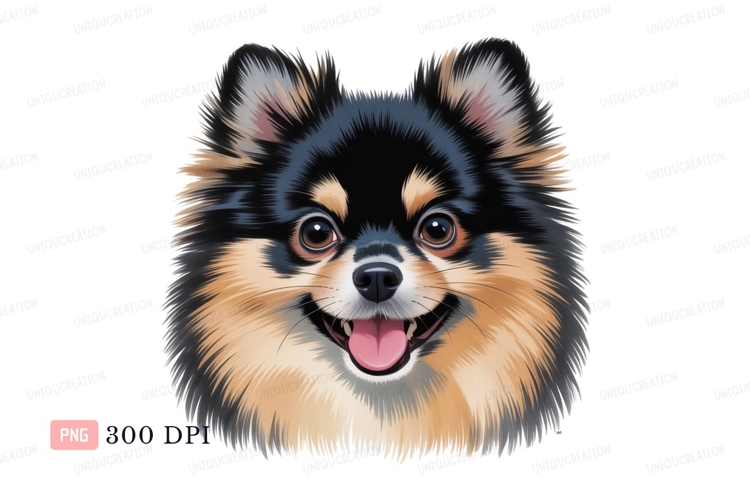 Pomeranian Clipart Image 2