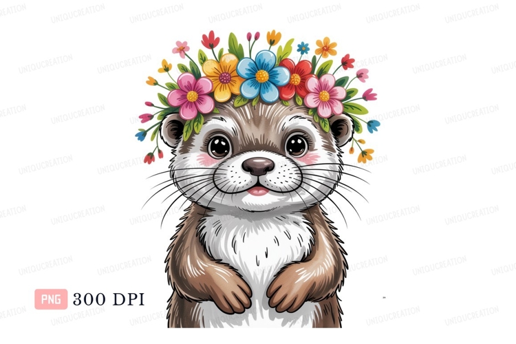 Otter Illustration Image 10