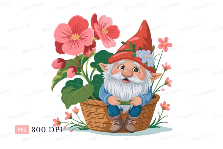 Blue Flowers Clipart Image 16