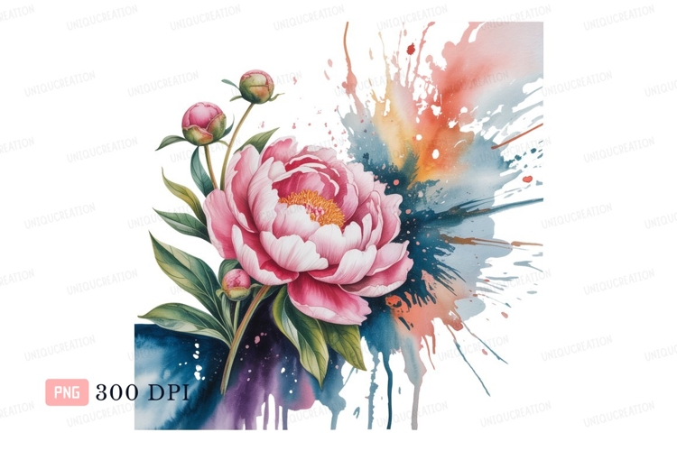Peony Clipart Image 18