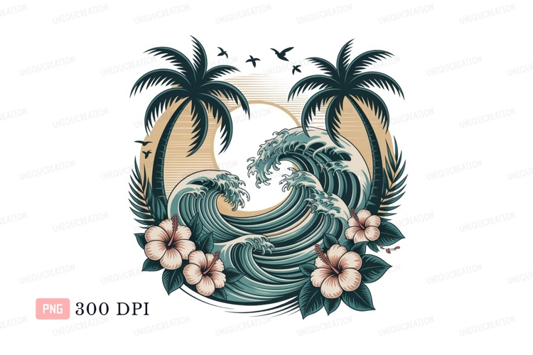Ocean Wave Clipart Image 13