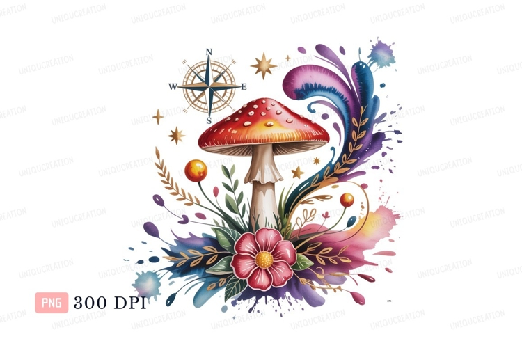 Mushroom Clipart Image 19