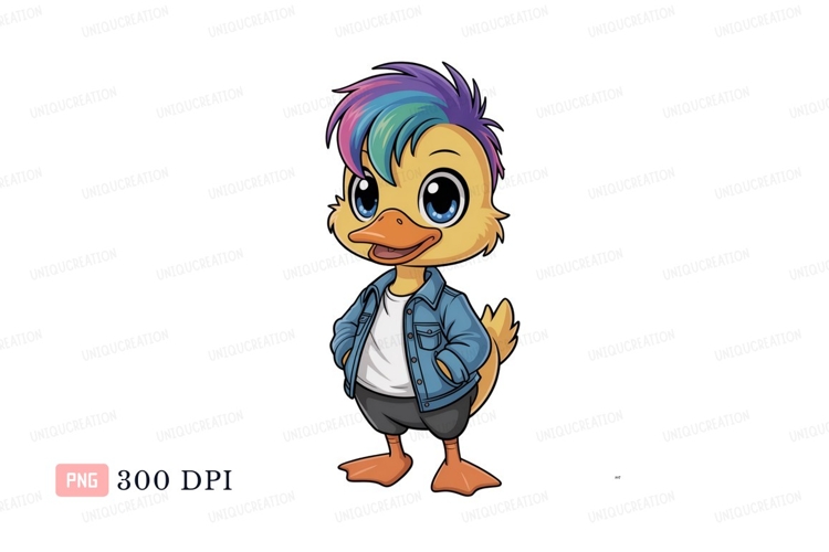Duckling Clipart Image 23