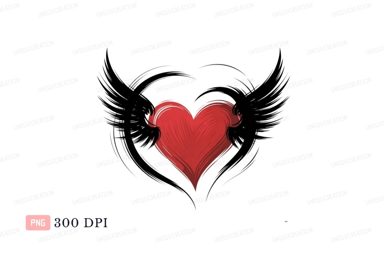 Black Heart Png Image 24