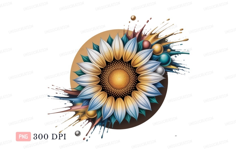 Sunflower Clipart Image 17