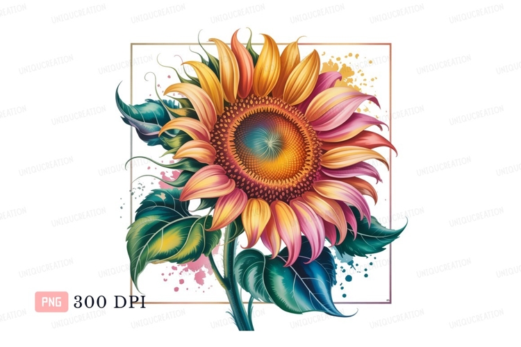 Sunflower Clipart Image 15