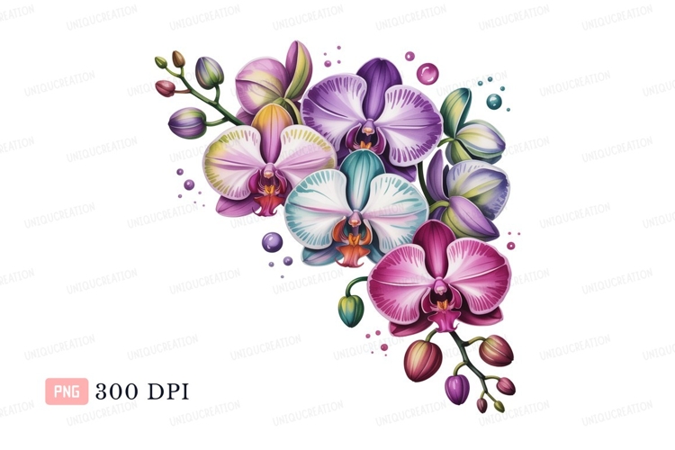 Purple Flower Clipart Image 21