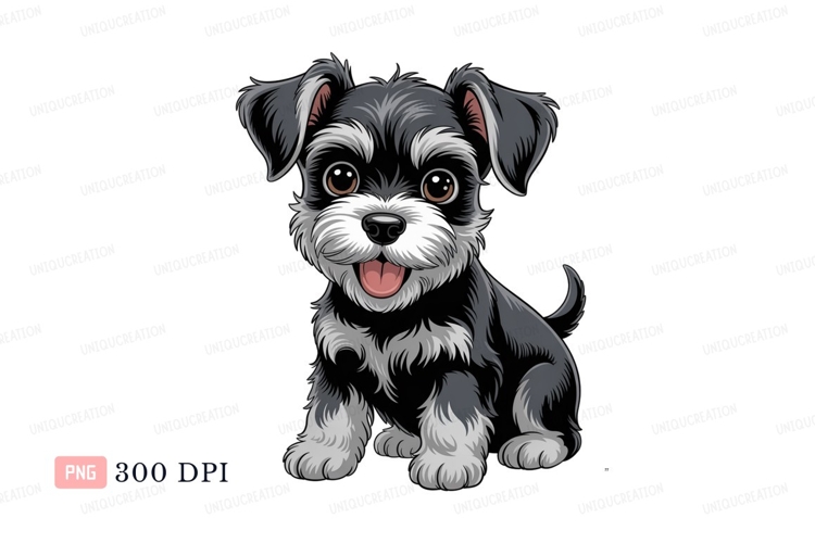 Schnauzer Clipart Image 9