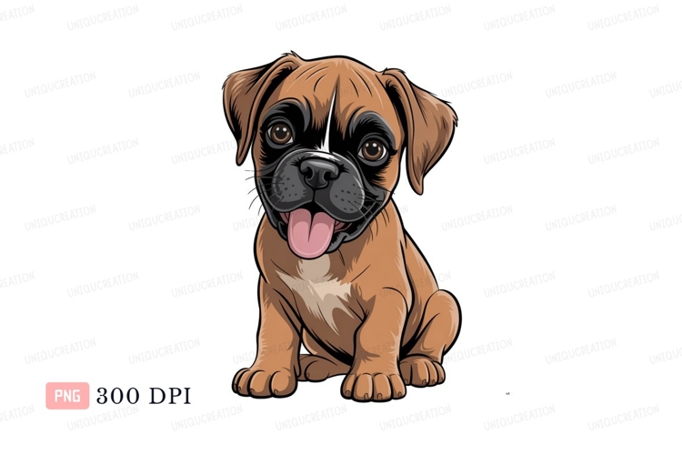 Boxer Dog Clipart