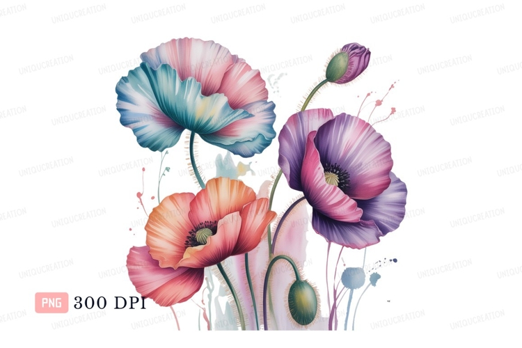 Purple Flower Clipart Image 15