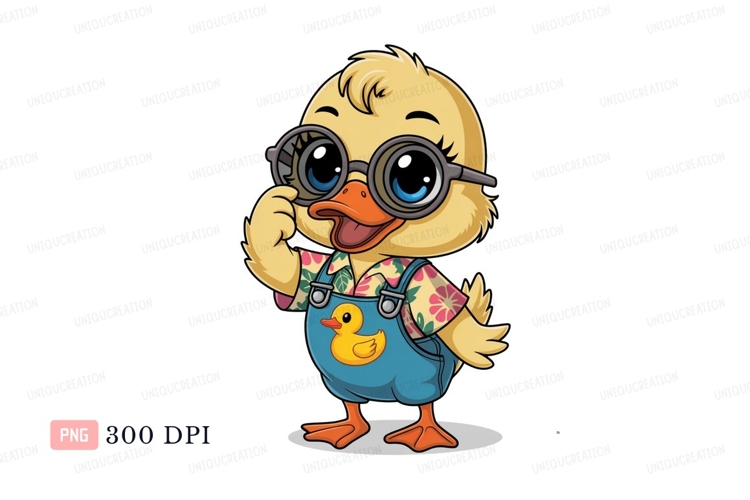 Duckling Clipart Image 16