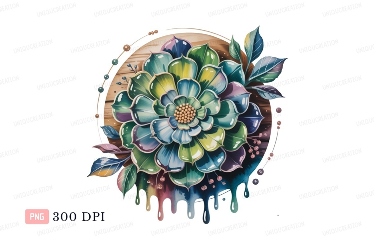 Succulent Clipart Image 3