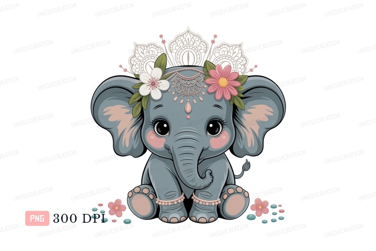 White Elephant Clipart Image 17