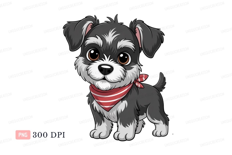 Schnauzer Clipart Image 8