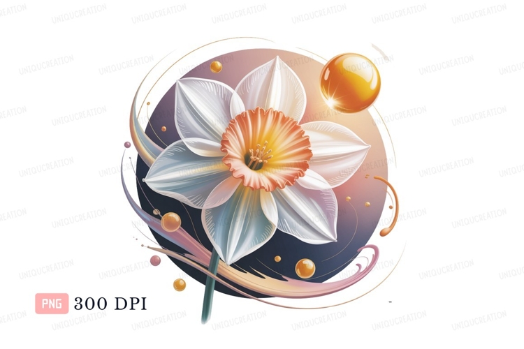 Daffodil Clipart Image 6