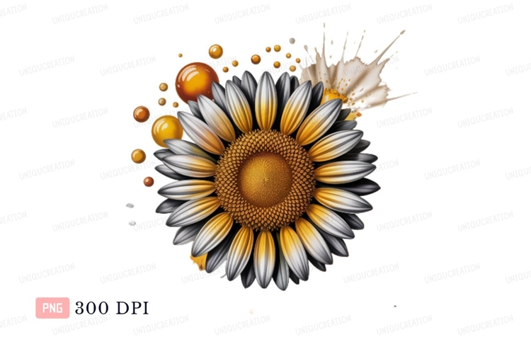 Sunflower Clipart Image 19