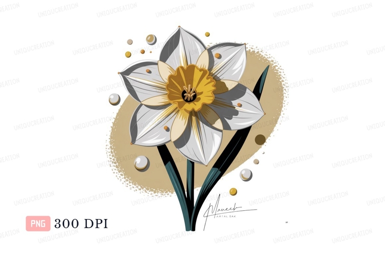 Daffodil Clipart Image 3