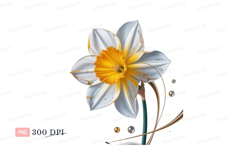 Daffodil Clipart Image 4