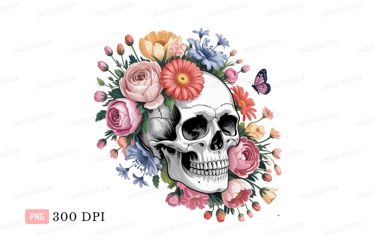 Blue Flowers Clipart Image 12