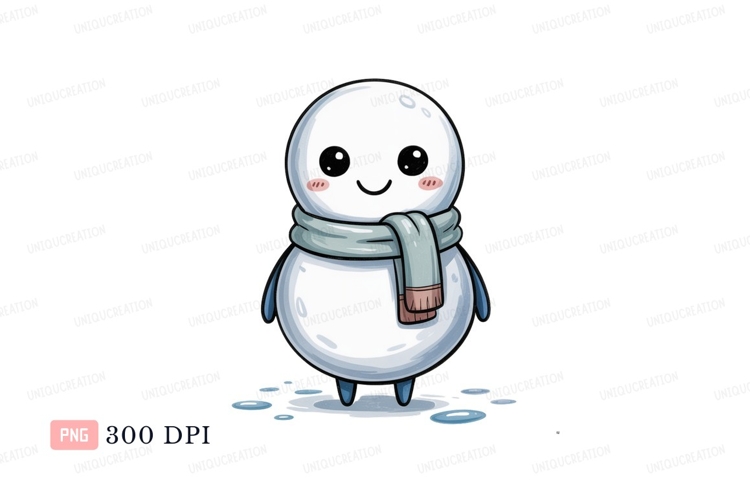 Snowman Clipart Image 8