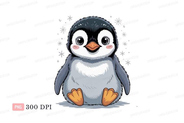 Penguin Clipart Image 19