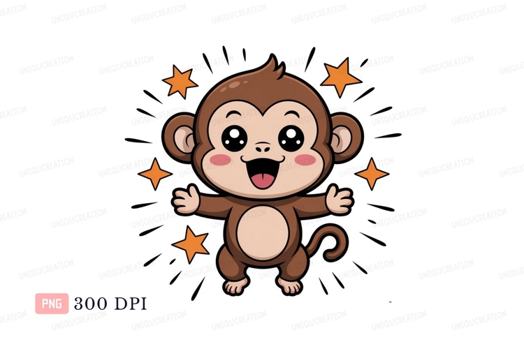 Monkey Clipart Image 10