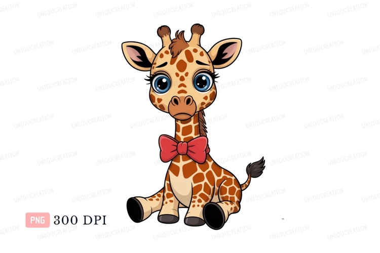 Giraffe Clipart Image 7