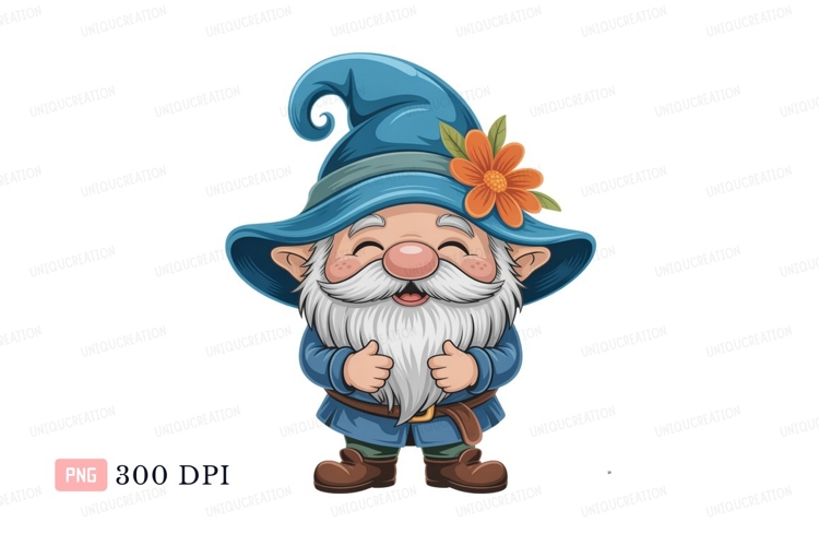 Blue Flower Clipart
