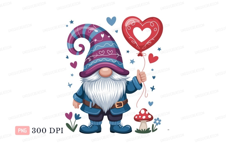 Blue Flowers Clipart Image 10