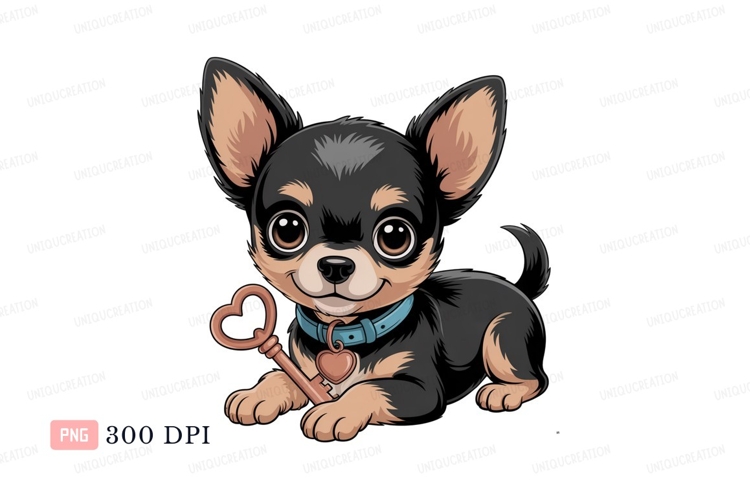 Chihuahua Clipart Image 9