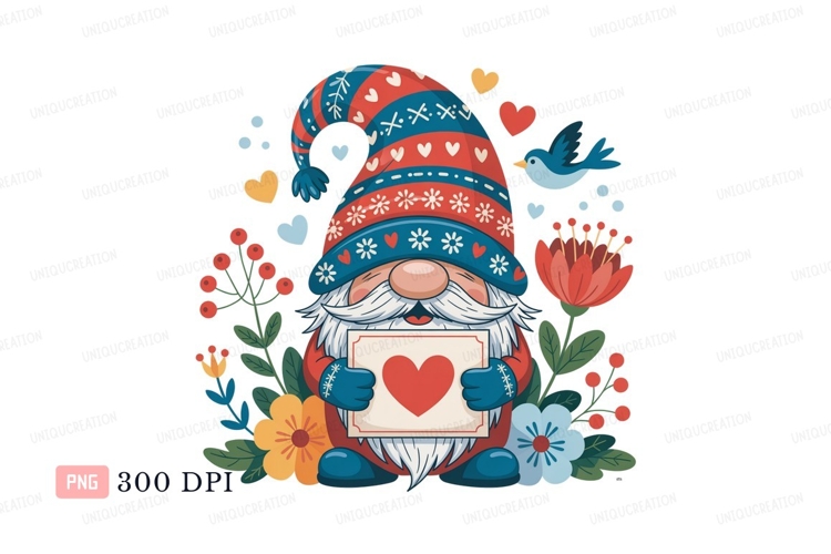 Blue Flowers Clipart Image 6