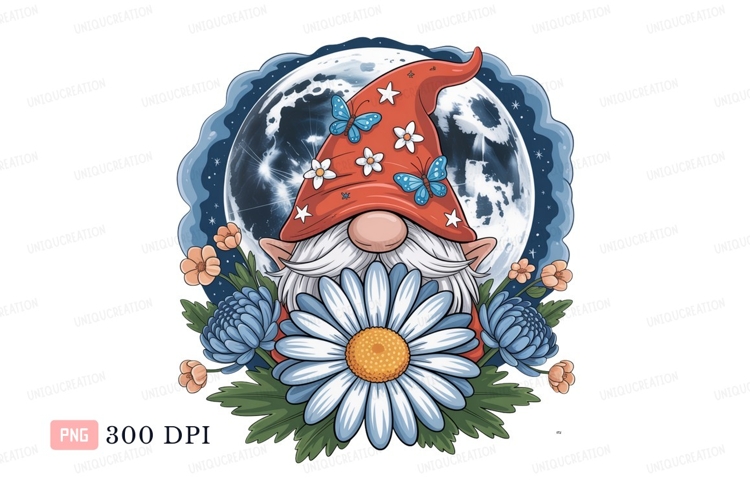 Blue Flowers Clipart Image 5