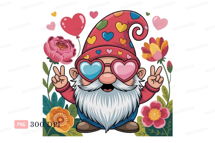 Blue Flowers Clipart Image 3