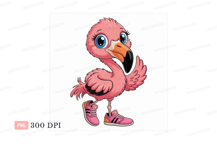 Flamingo Clipart Image 8