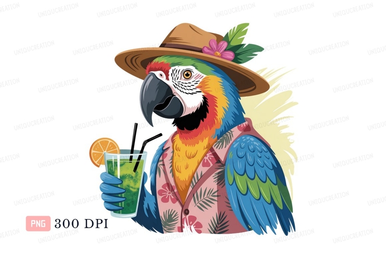 Parrot Clipart Image 21