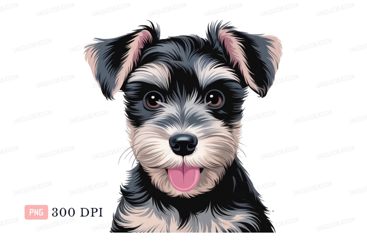 Schnauzer Clipart Image 6
