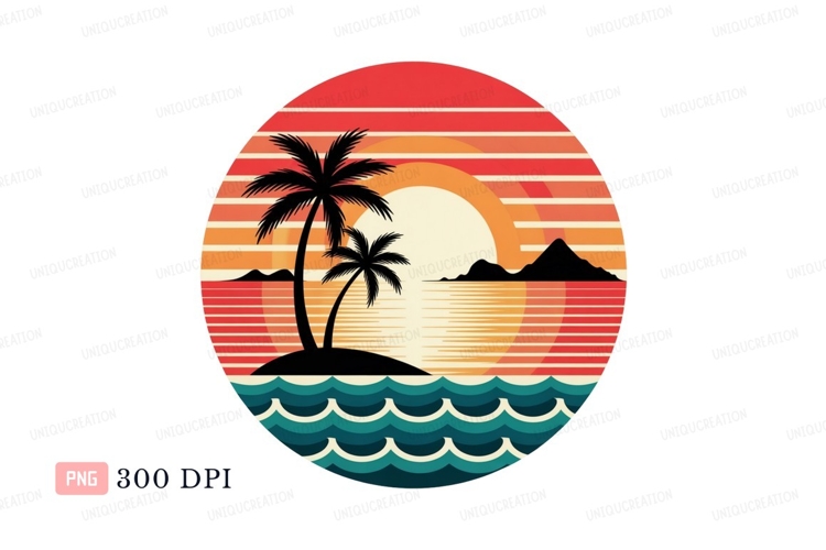 Sunset Clipart Image 2